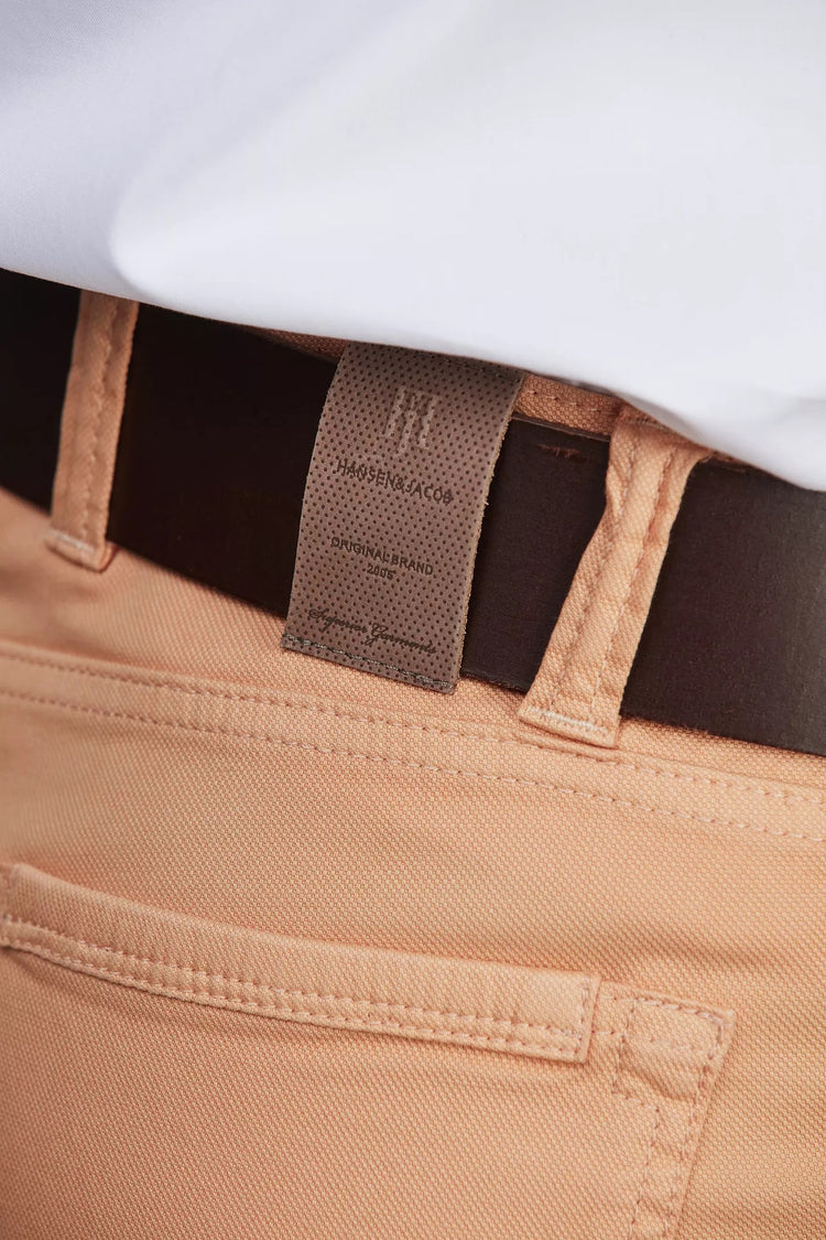 5-PKT CUT'N SEW PAN OXFORD - LT ORANGE 26