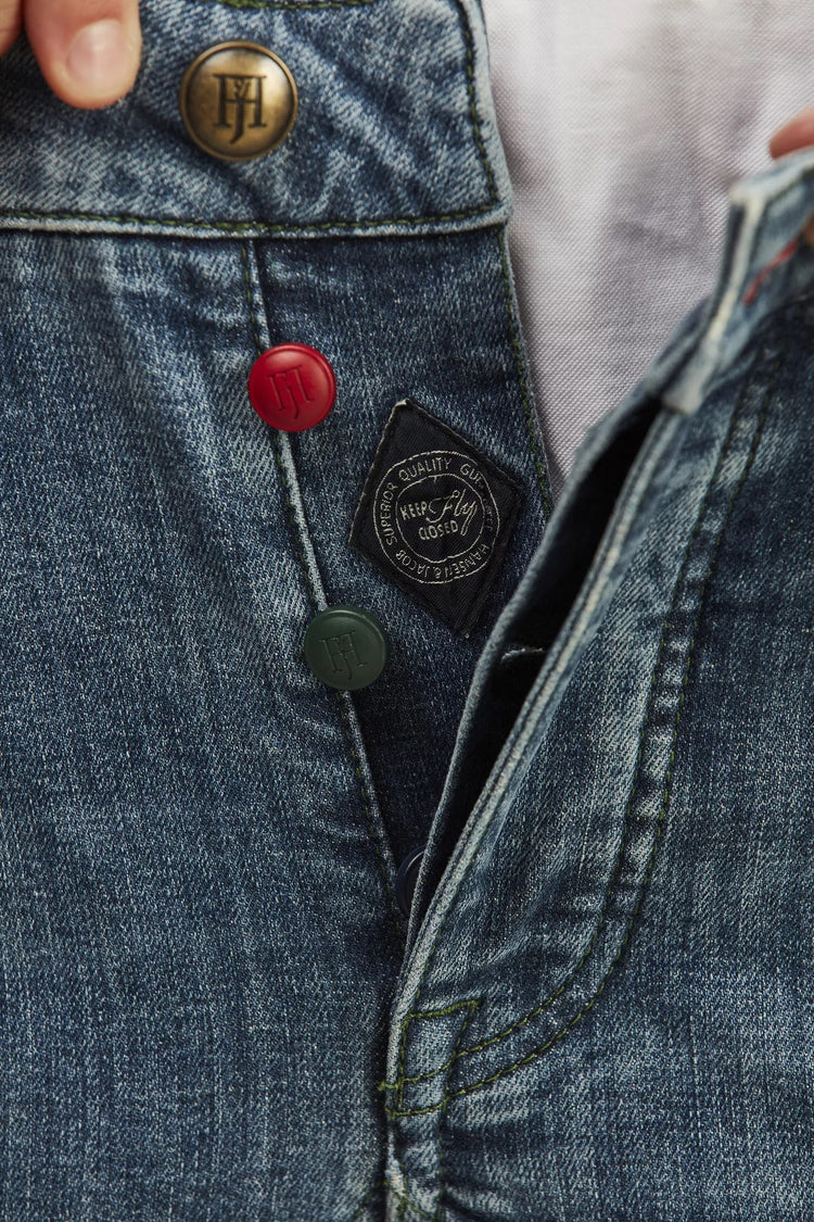 5-PKT ANNIVERSARY DENIM - MID BLUE 45