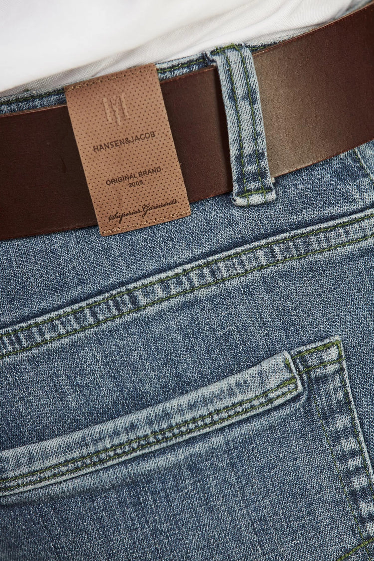5-PKT ANNIVERSARY DENIM - MID BLUE 45
