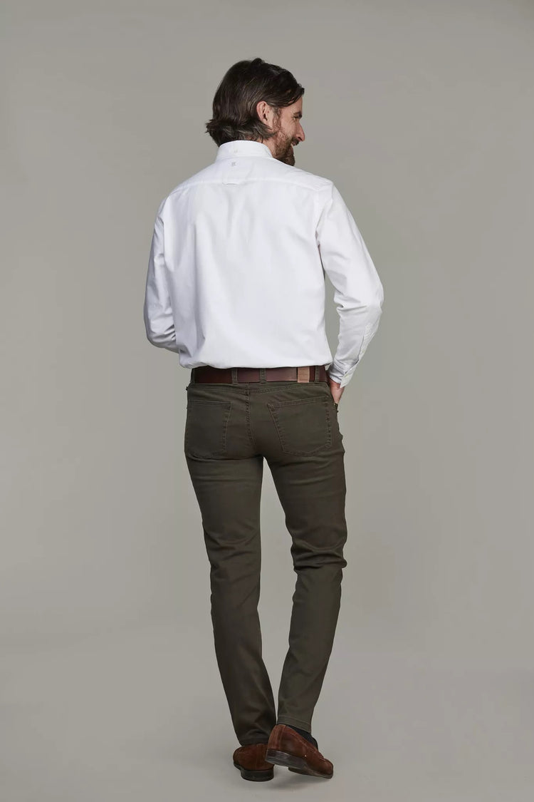 5-pkt silk touch Okado - Dark Green