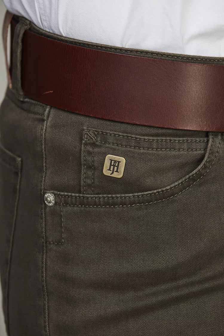 5-pkt silk touch Okado - Dark Green