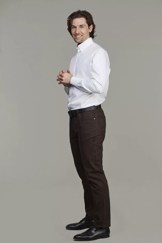 5-PKT SILK TOUCH OKADO - DARK BROWN 68