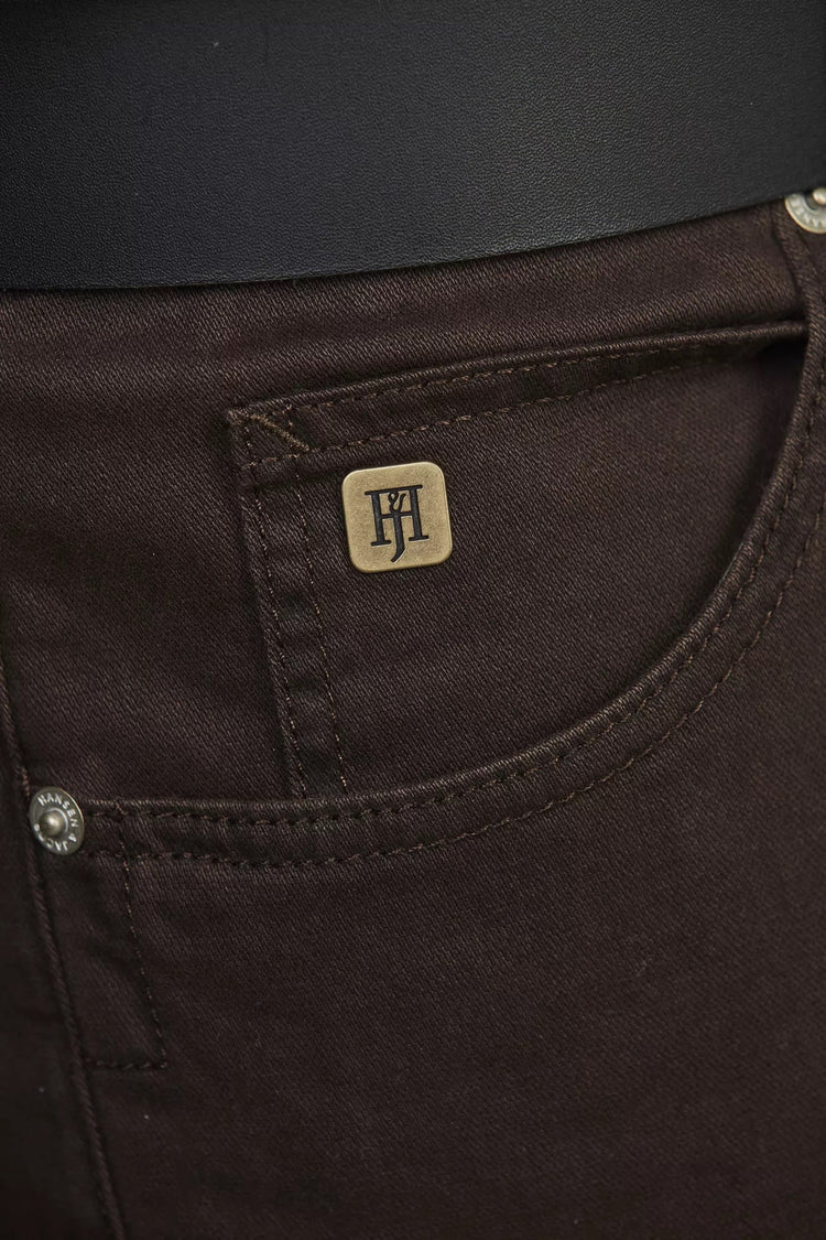 5-PKT SILK TOUCH OKADO - DARK BROWN 68