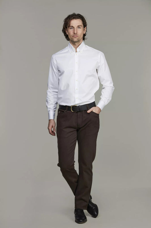 5-PKT SILK TOUCH OKADO - DARK BROWN 68