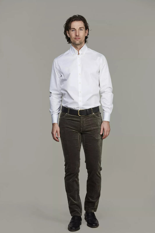 5-PKT CUT'N SEW CORD - DARK GREEN 57