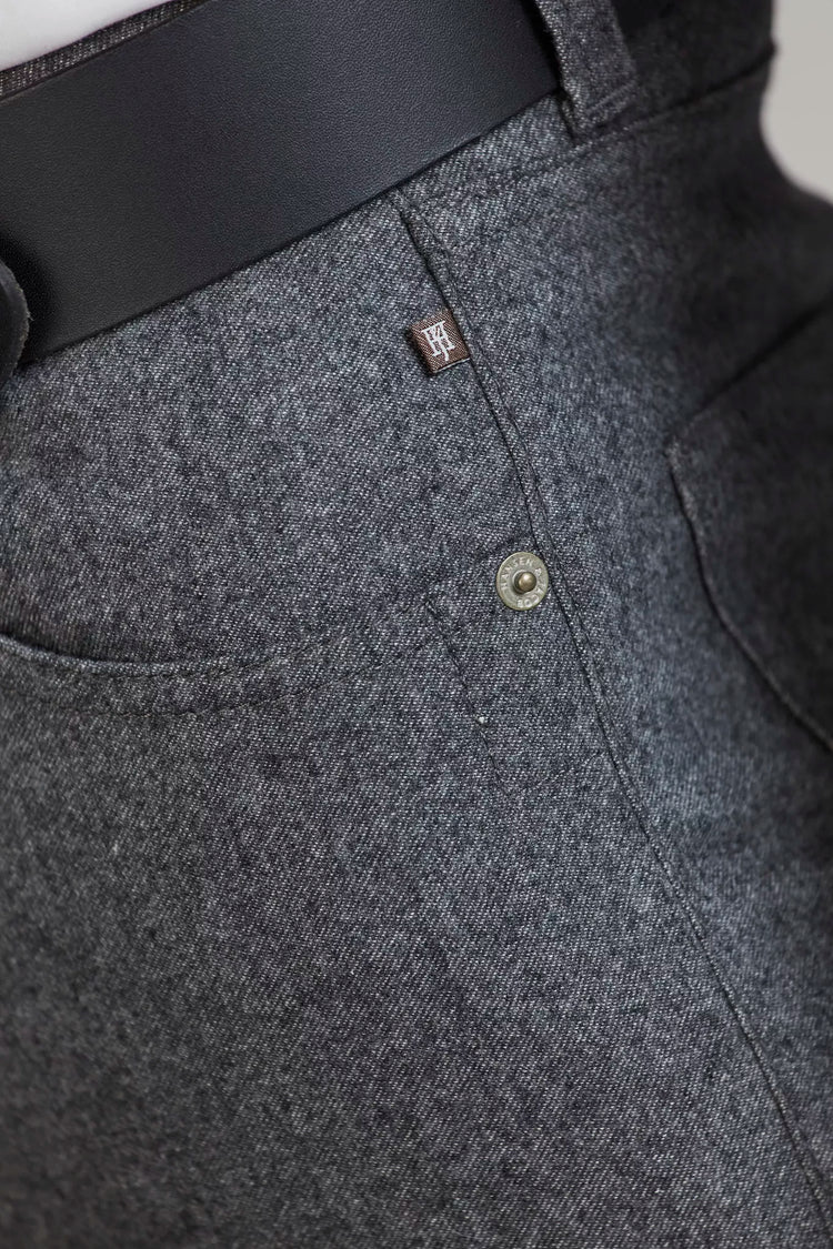 5-PKT MERANO CASHMERE BLEND - GREY 06