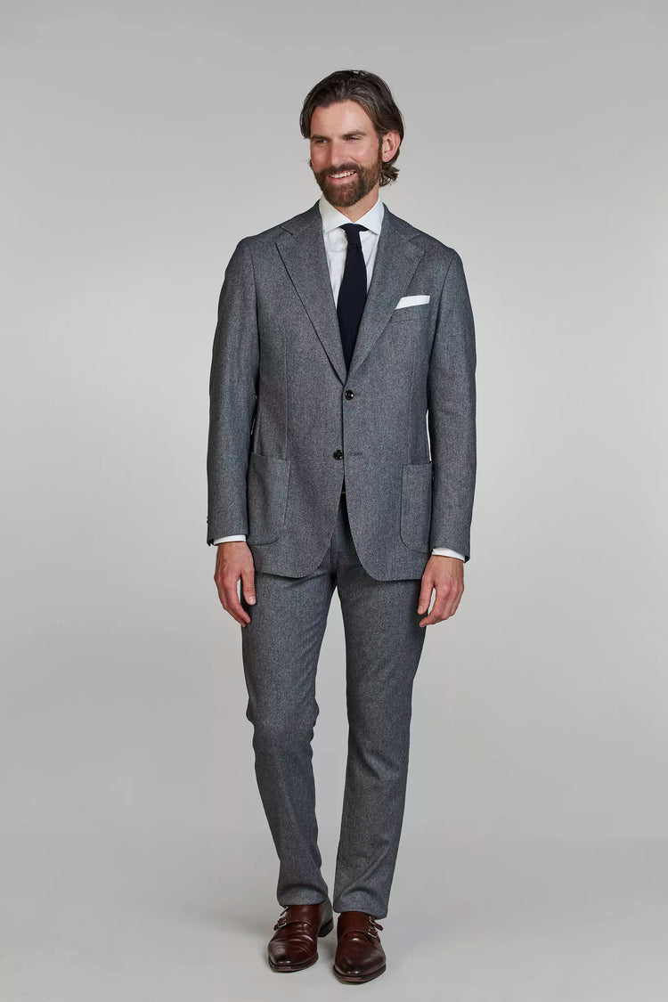 5-PKT MERANO CASHMERE BLEND - GREY 06