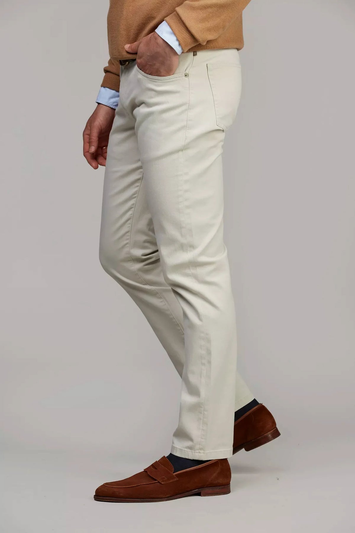 Hansen & Jacob 5-pkt Silk Touch Okado byxor i färgen Irish White