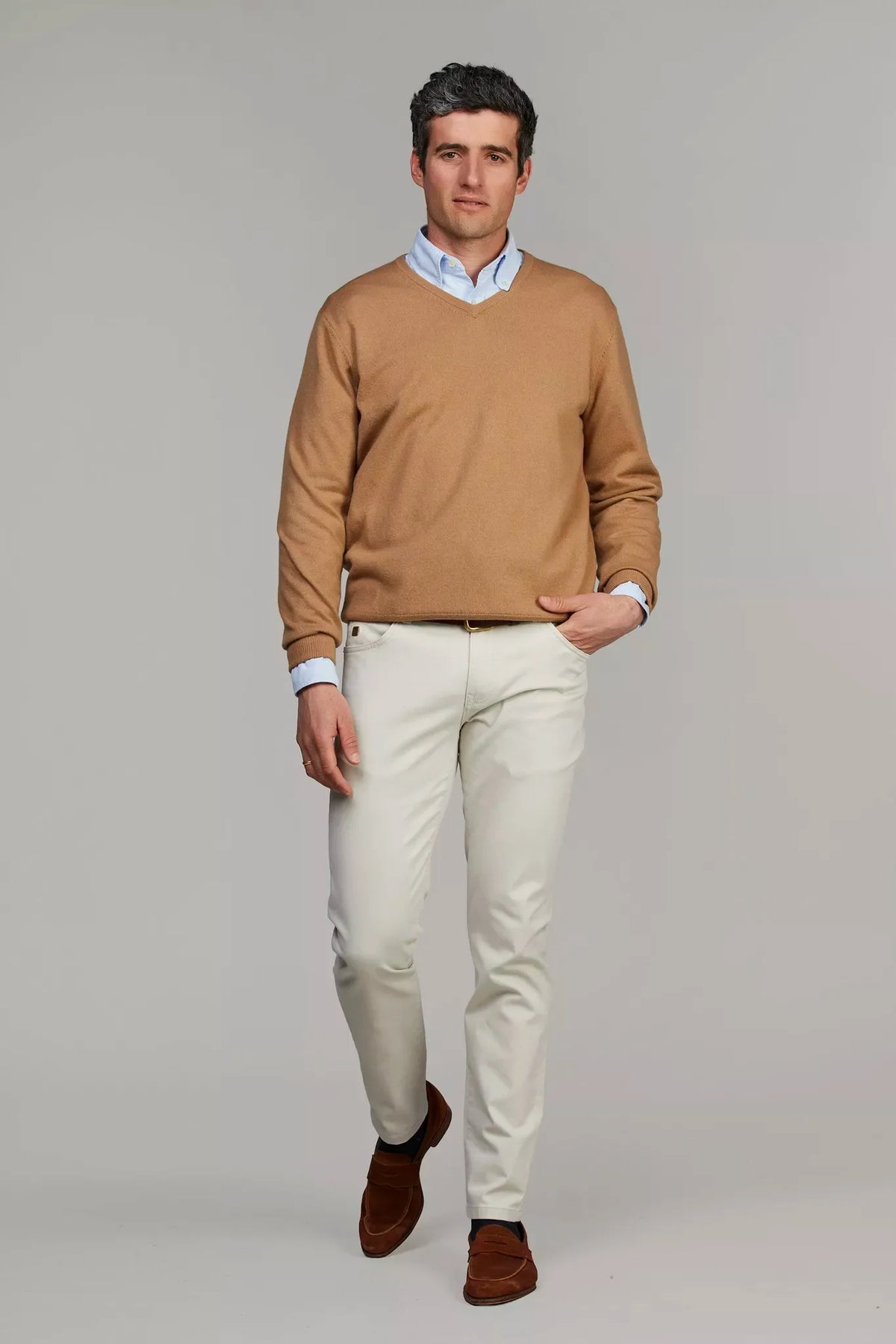 Hansen & Jacob 5-pkt Silk Touch Okado byxor i färgen Irish White