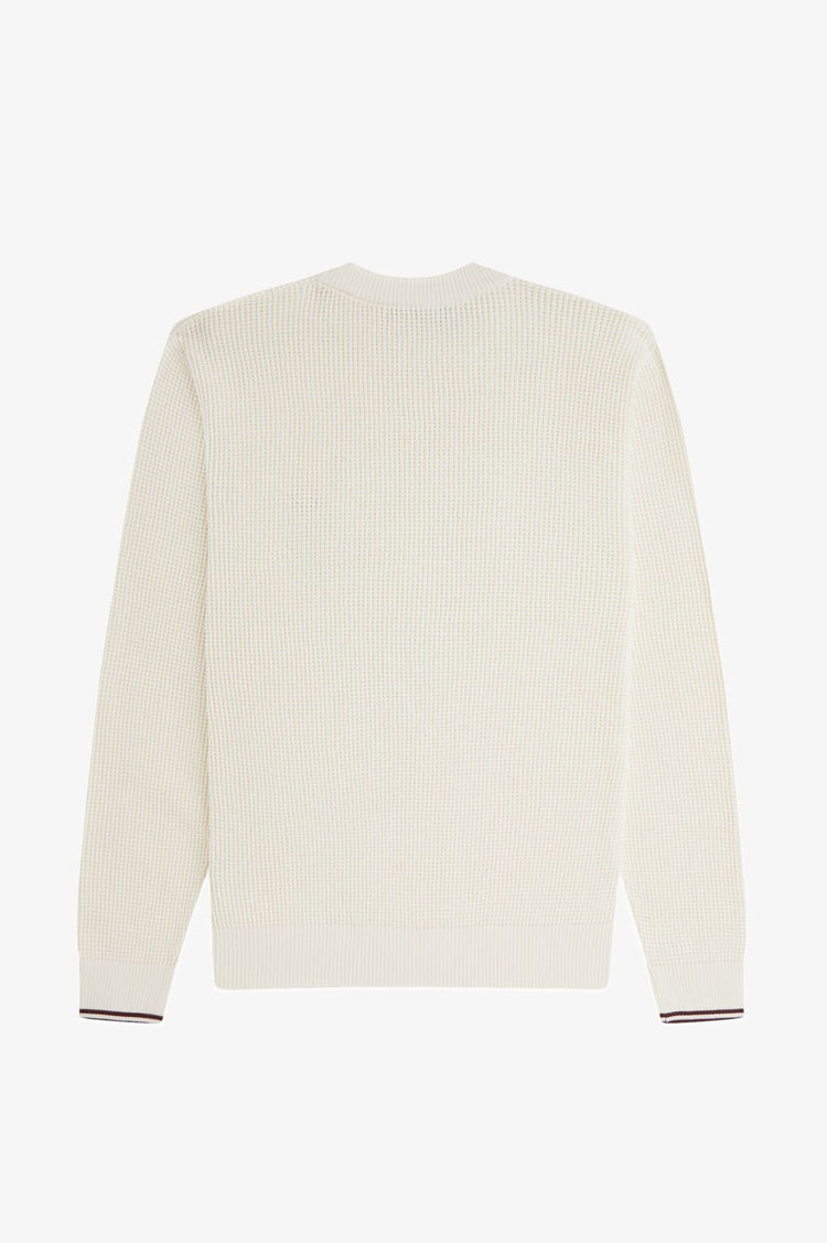 Waffle Jumper - Ecru