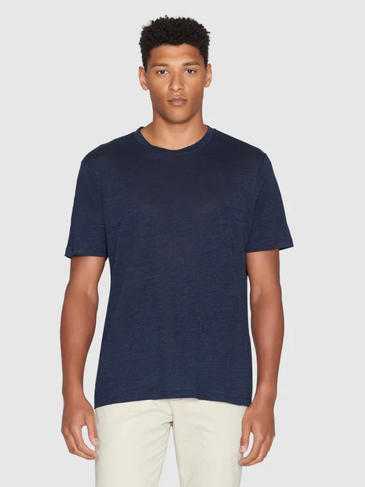 Linen t-shirt - 1001 Total Eclipse