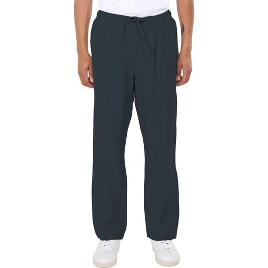 FIG loose linen pants - 1450 Yarndyed - Total Eclipse