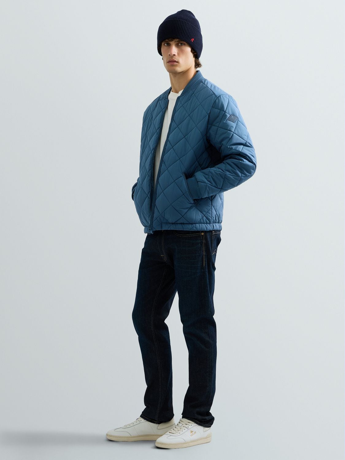 Rocco comfort fit-jeans - Mörkblå – bild 1