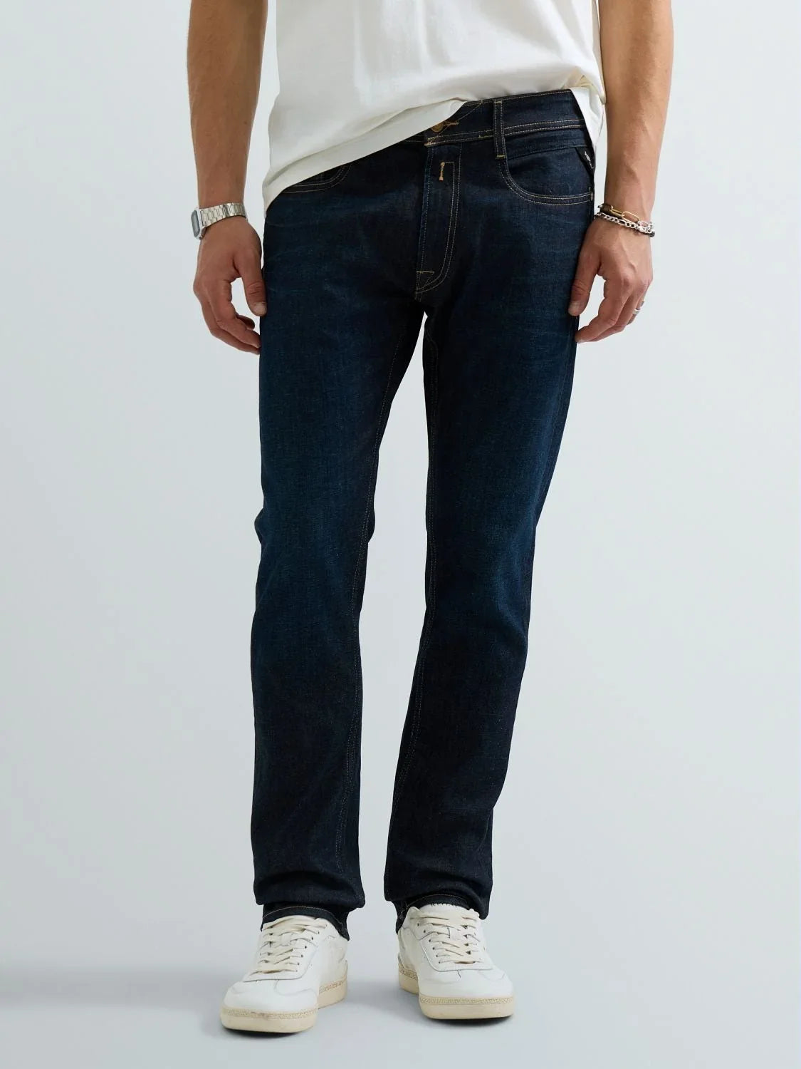 Replay ROCCO C007 mörkblå jeans herr