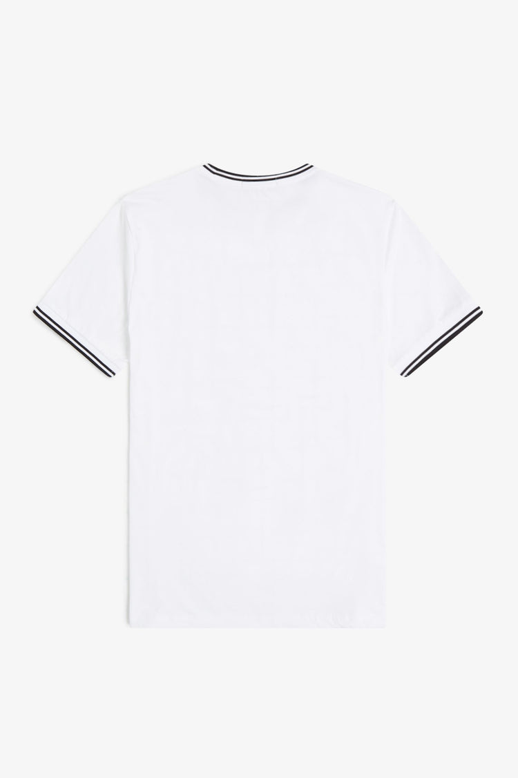 TWIN TIPPED T-SHIRT - 100 White