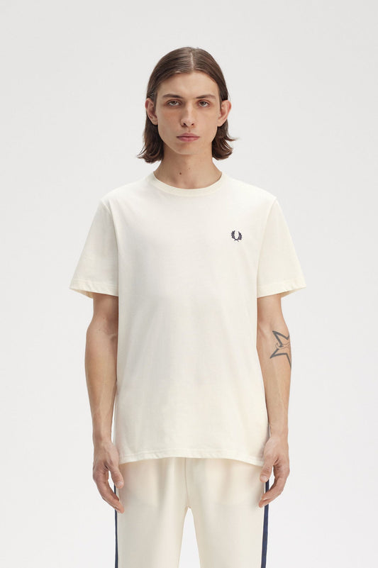 CREW NECK T-SHIRT - 560 Ecru