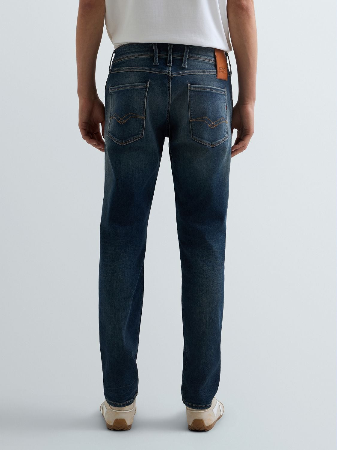 Anbass slim fit-jeans - Mörkblå (M914E.661 604) – bild 3