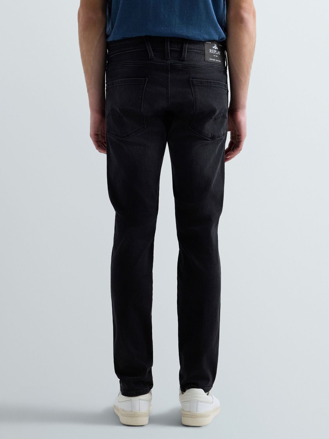 Anbass slim fit-jeans - Mörkgrå (M914.103 C36) – bild 3