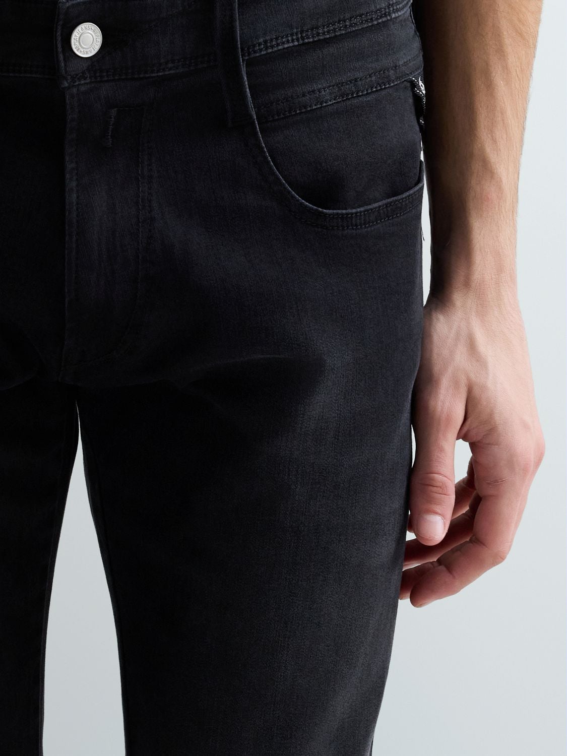 Anbass slim fit-jeans - Mörkgrå (M914.103 C36) – bild 7