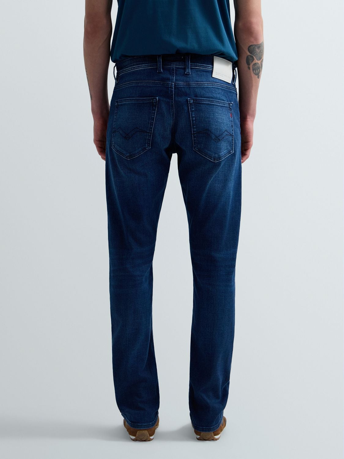 Grover straight fit-jeans - Mellanblå (MA972Z.661 124) – bild 3