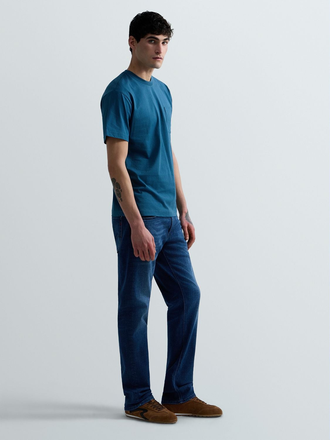 Grover straight fit-jeans - Mellanblå (MA972Z.661 124) – bild 4