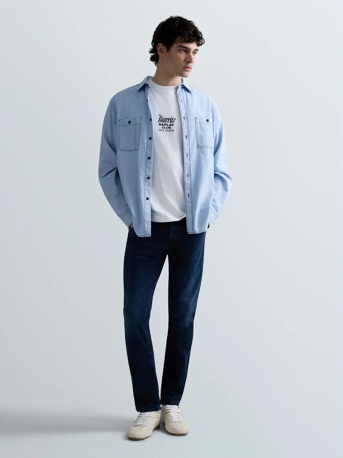 Grover straight fit-jeans - Mörkblå (MA972Z.661BB94) – bild 1