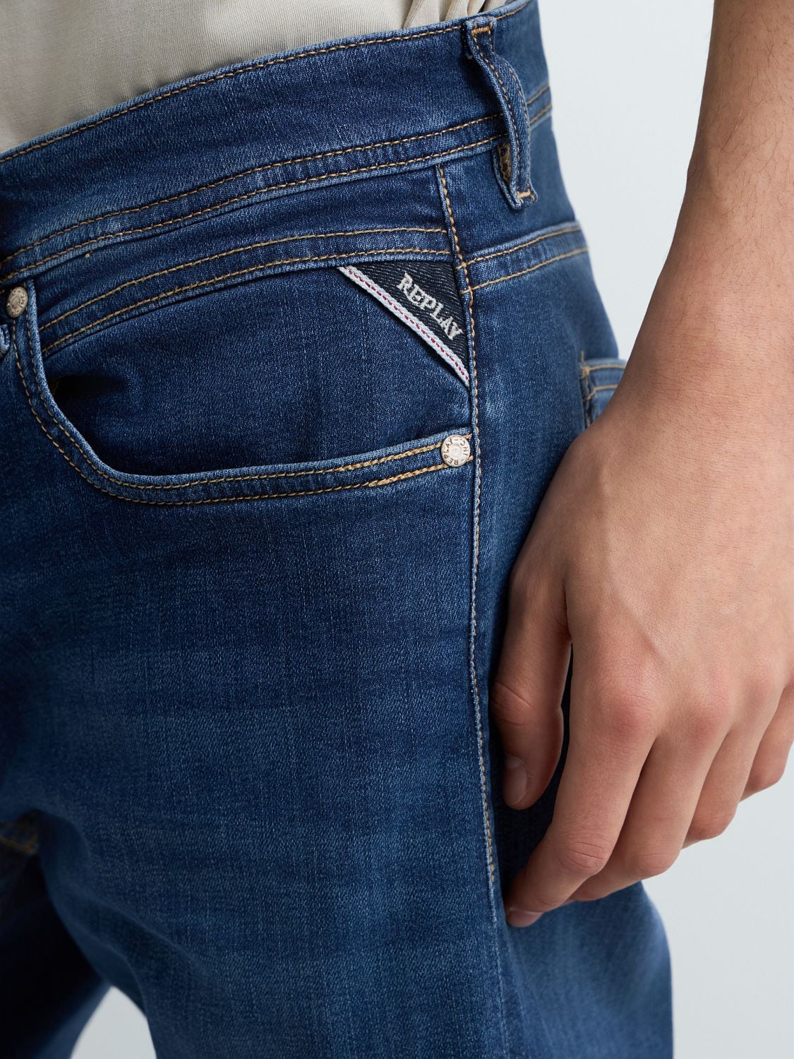 Grover straight fit-jeans - Mörkblå (MA972.573 840) – bild 5