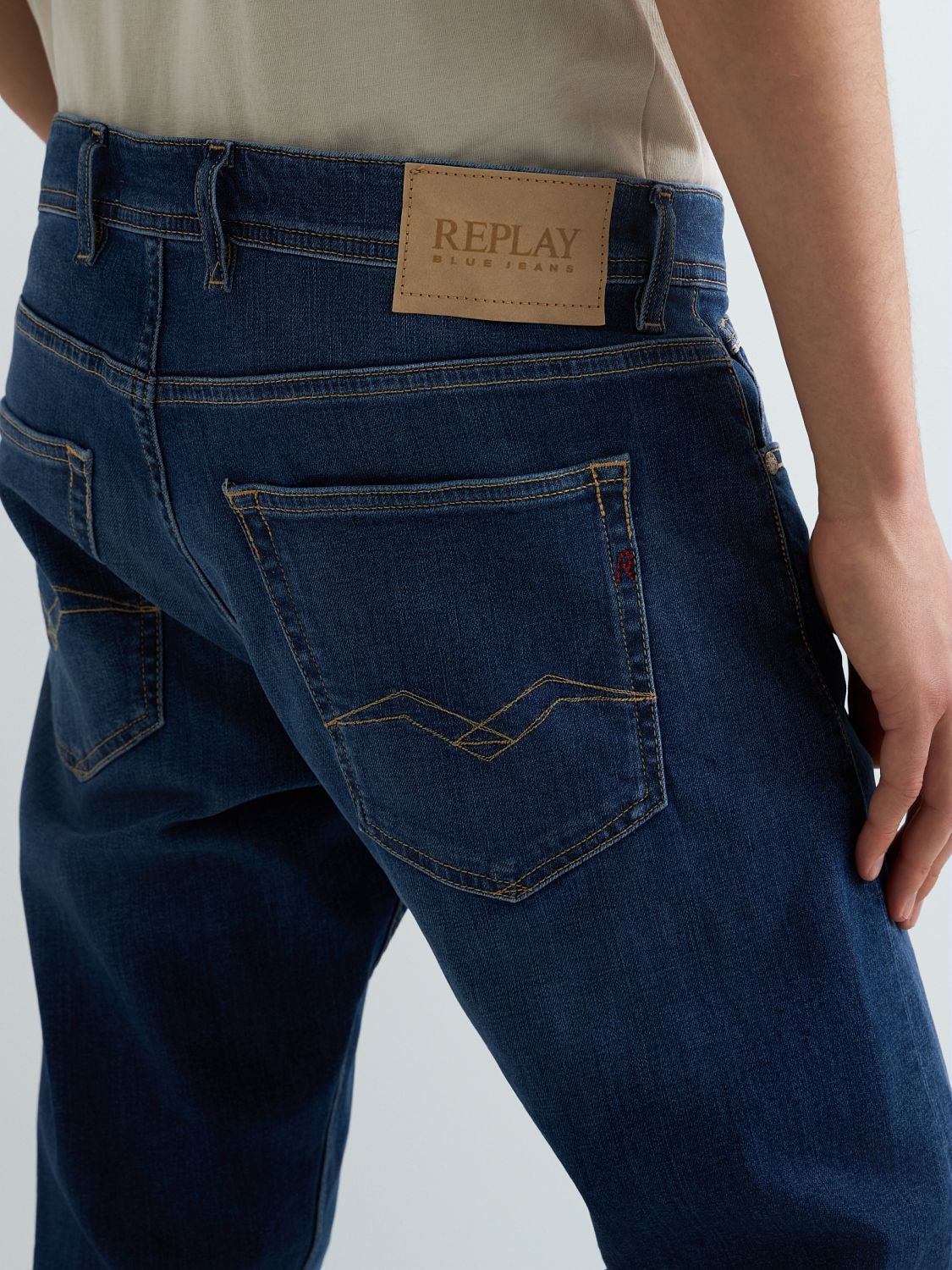 Grover straight fit-jeans - Mörkblå (MA972.573 840) – bild 7