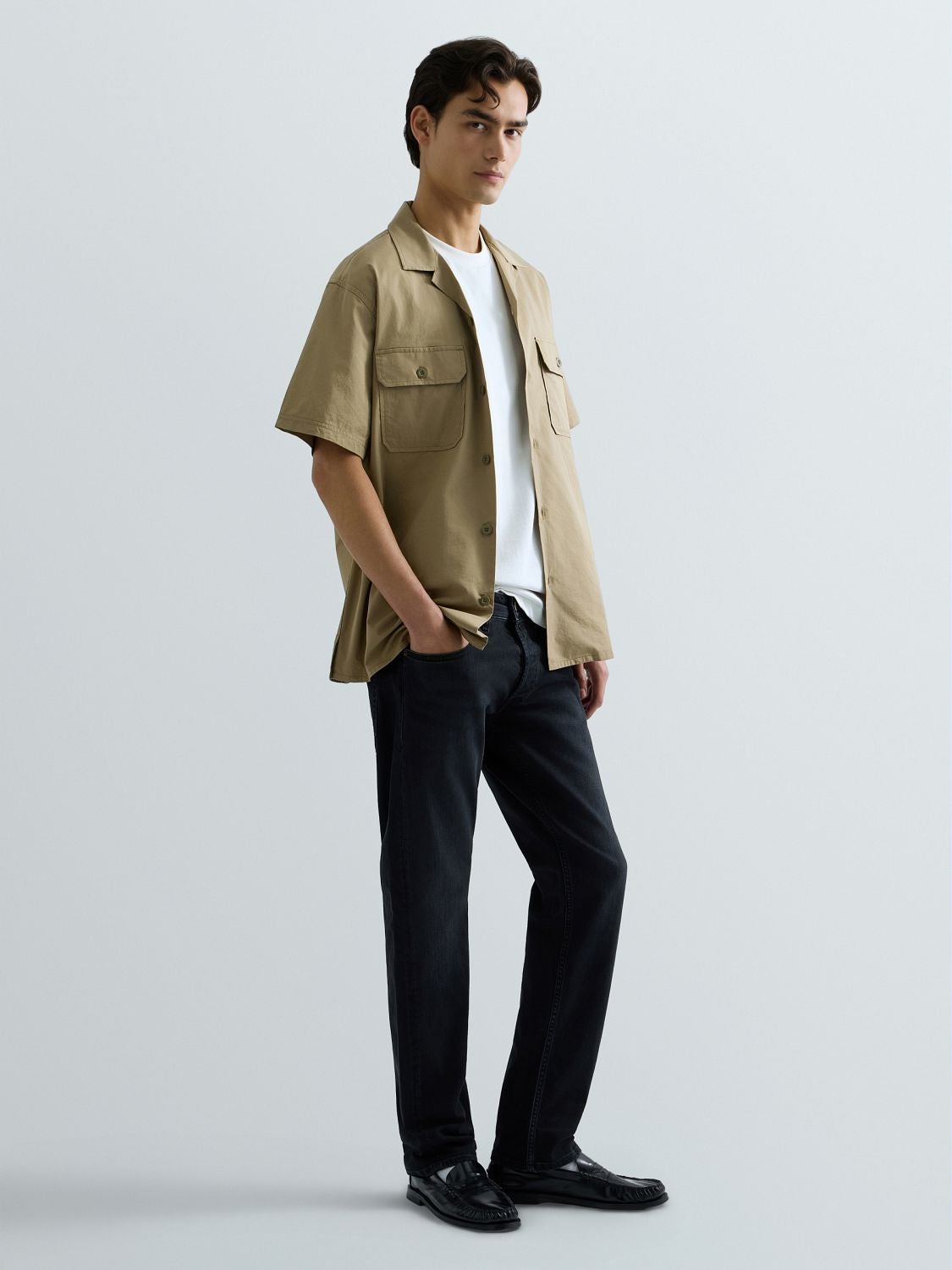 Grover straight fit-jeans - Svart delavé (MA972.573B914) – bild 4