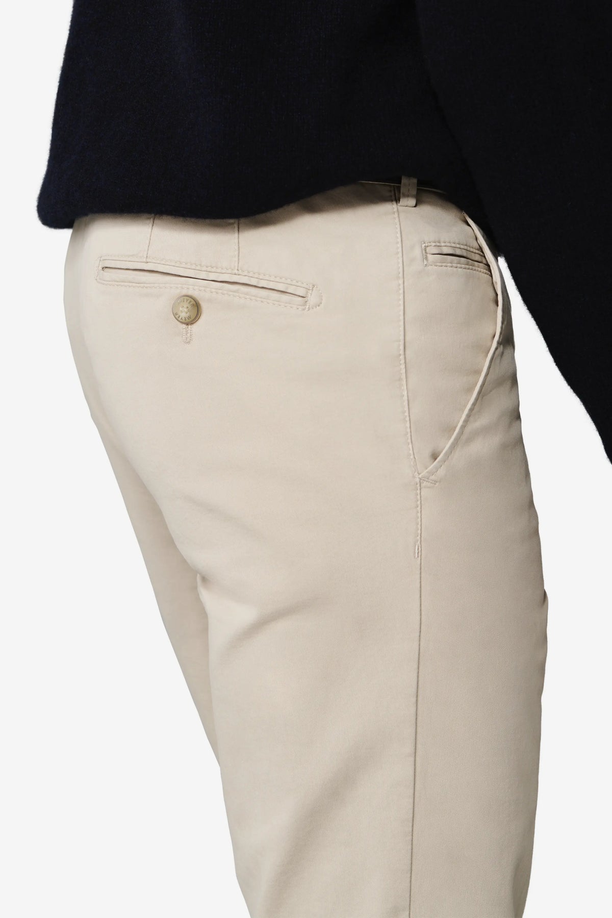 Bonn Modern Chinos - Beige – detalj