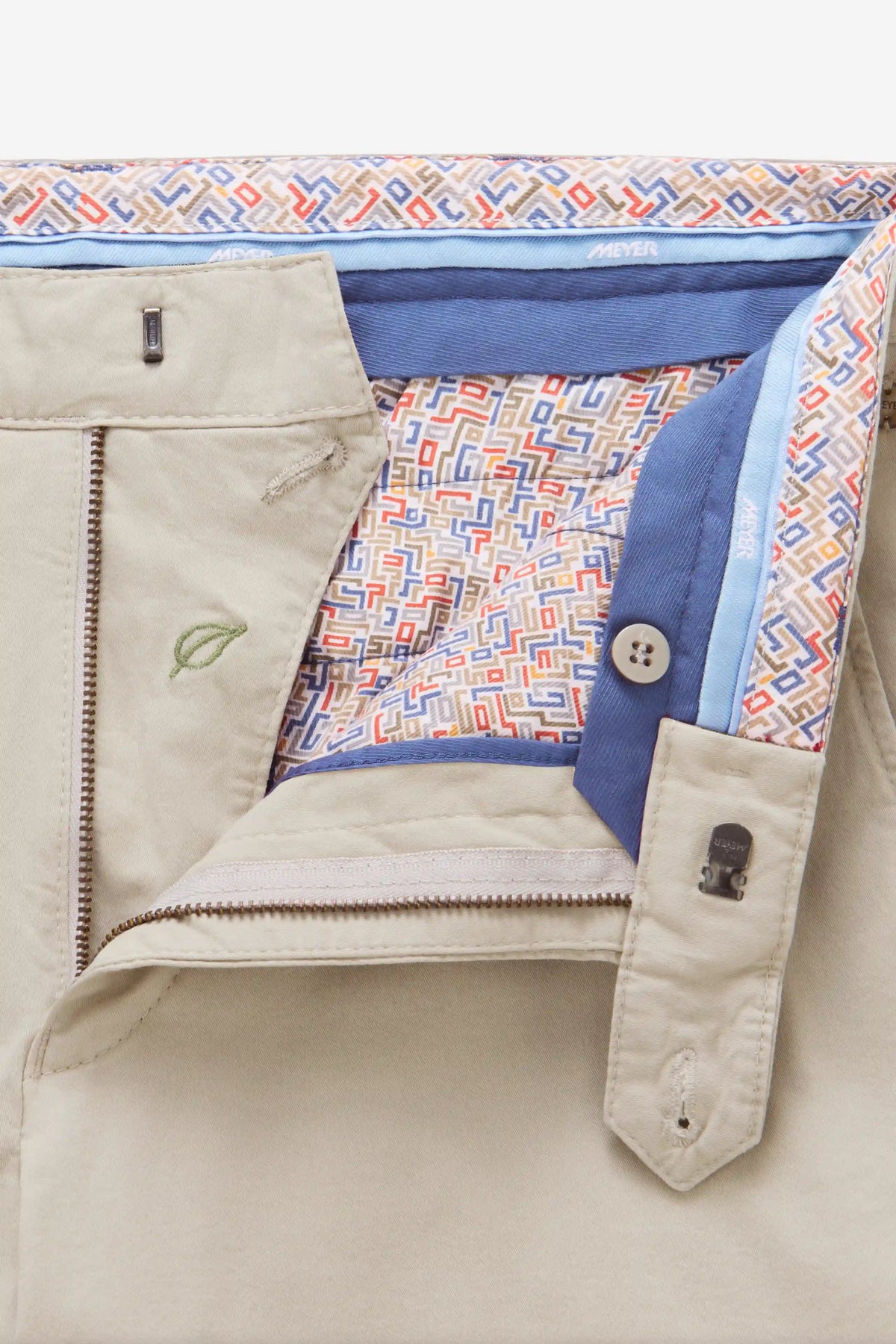 Bonn Modern Chinos - Beige – närbild