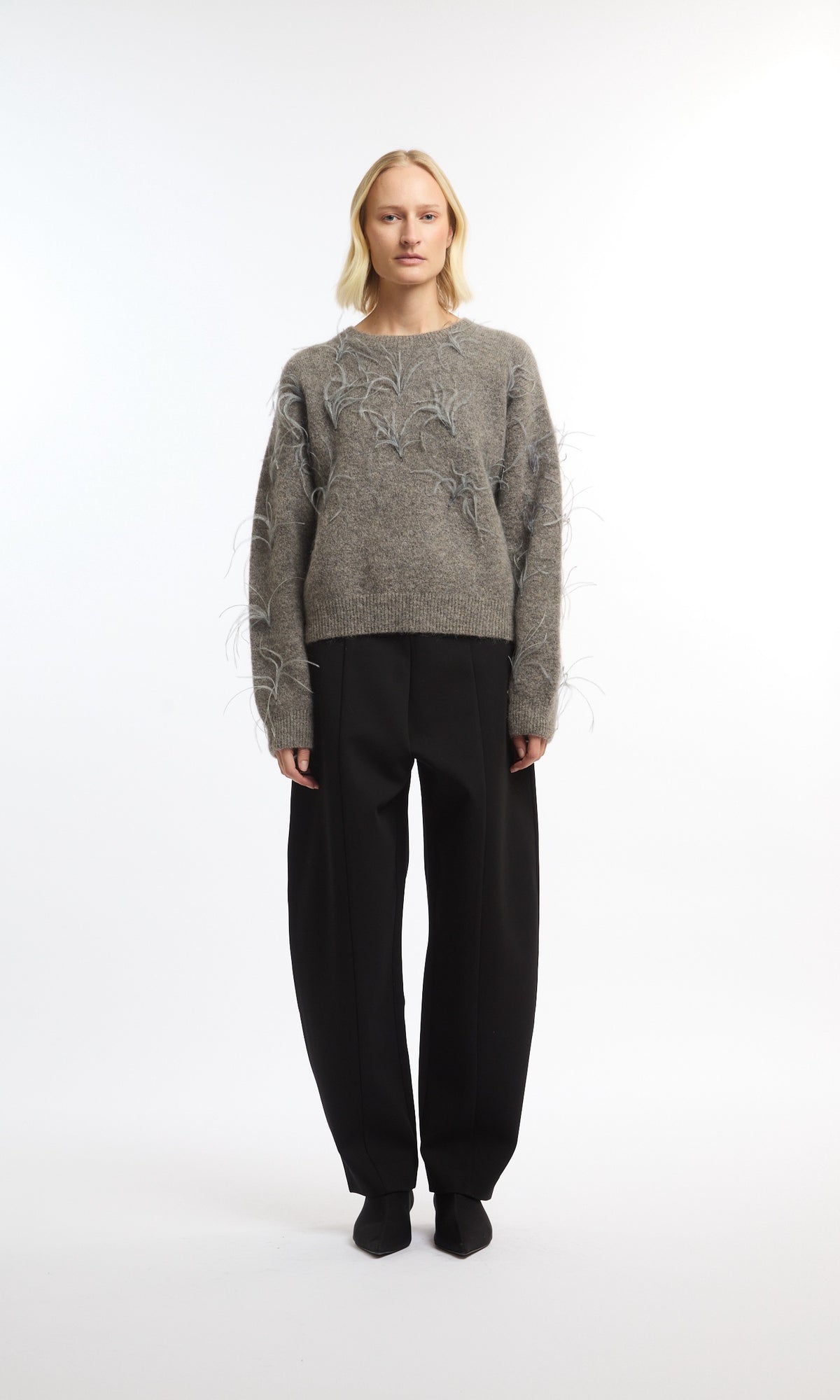 Mirella Sweater - Antracit Melange – bild 2