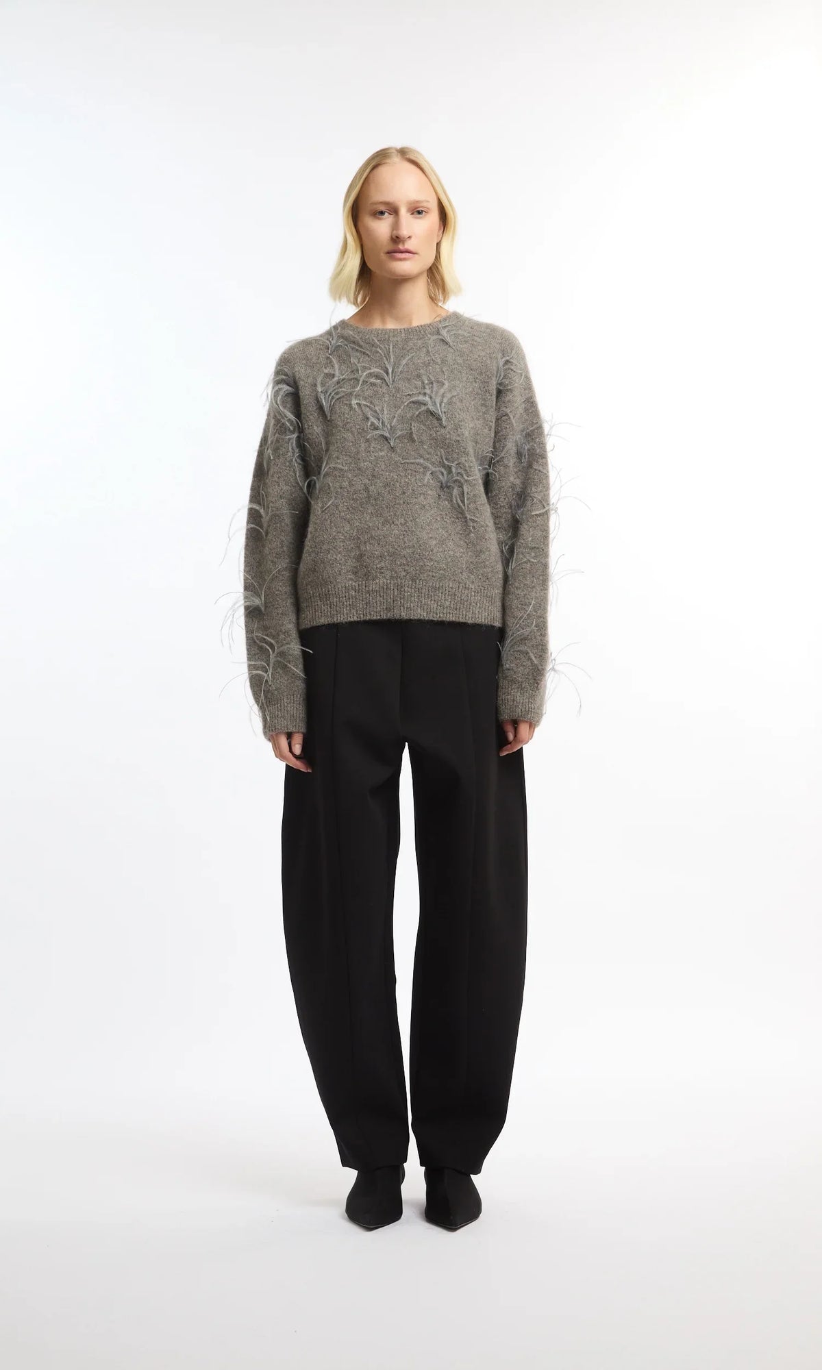 Mirella Sweater - Antracit Melange – bild 2