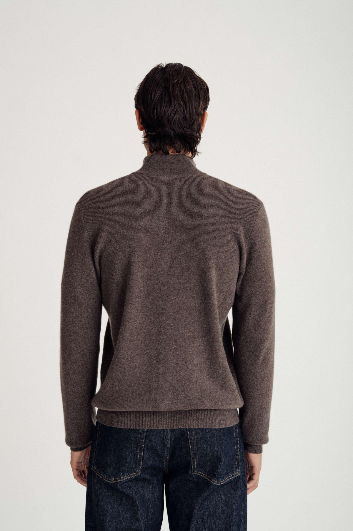 Davida Man Buttoned Jacket i färgen cacao