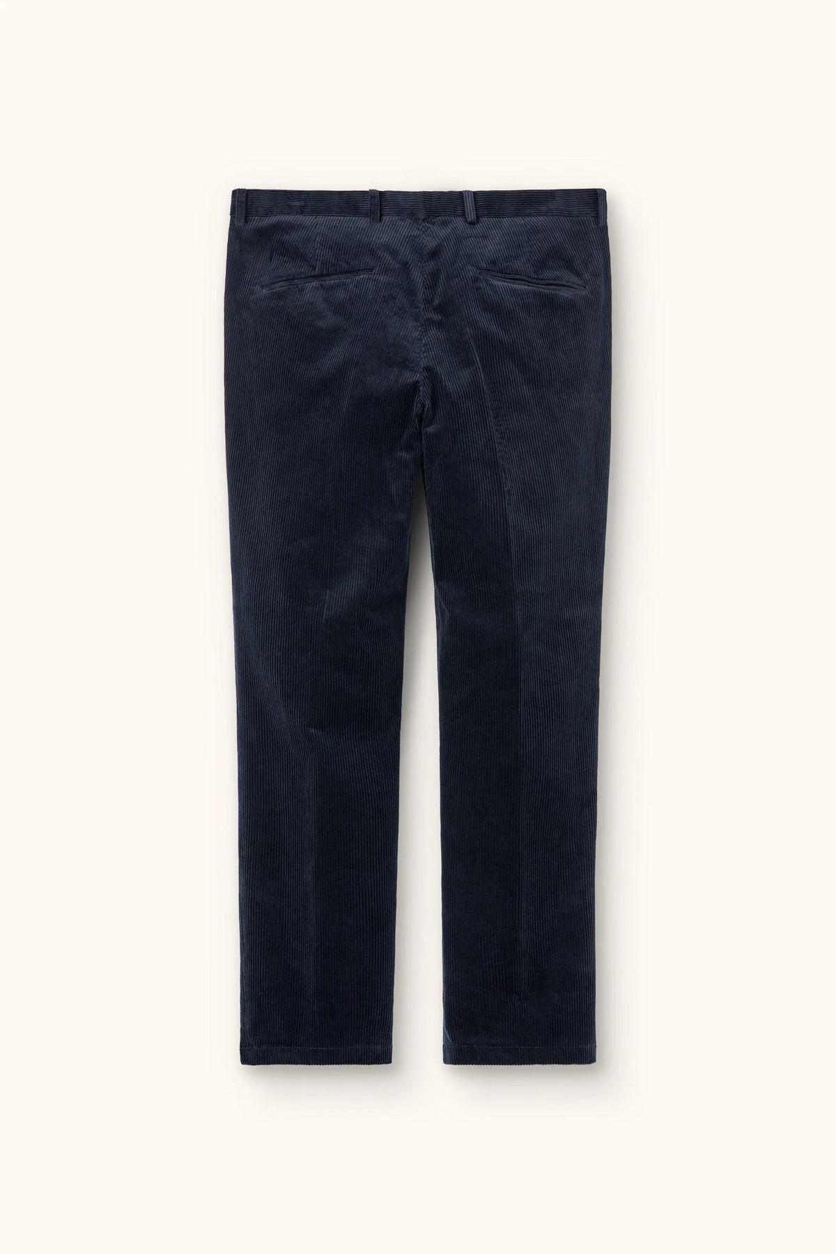 Dandy Regular Fit Manchesterbyxor - Mörkblå – produktbild baksida