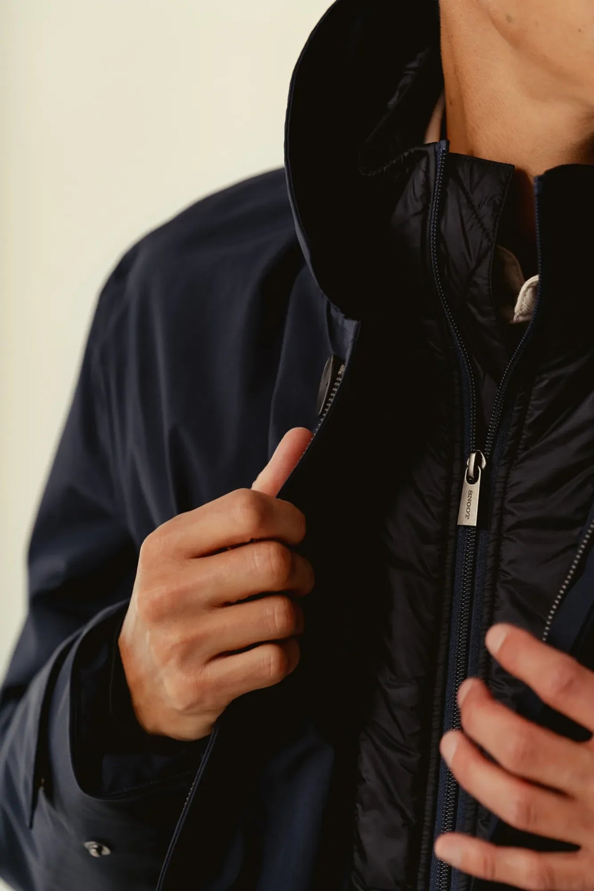 Rivello Due Coat M - Navy – bild 9