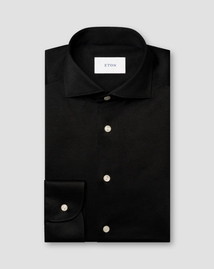 Knit Shirt - 18 Black