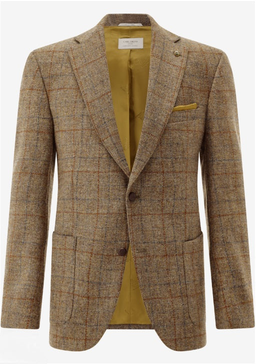 Harris Tweed Blazer - Lightbrown