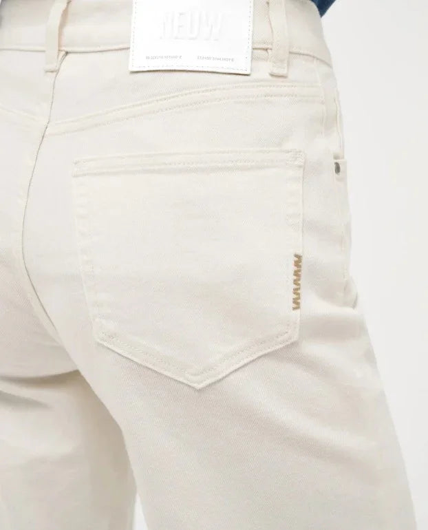 NEUW vita jeans herr byxa bakficka