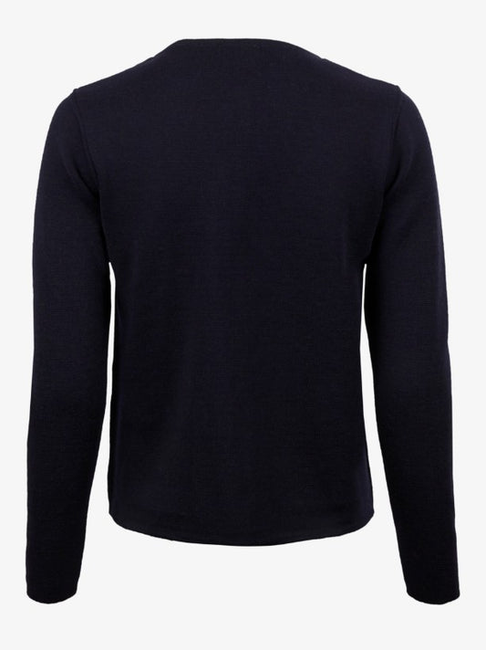 Stina Cardigan, Knitted - Navy