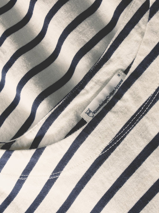 Stripe long sleeve t-shirt - Navy