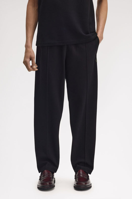 Tennis Grip Taped Track Pant - Black