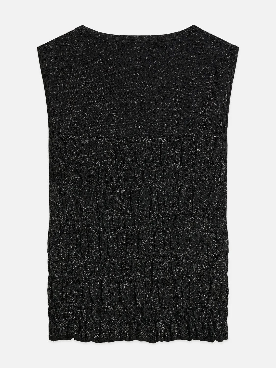 Smock stitch knitted tank - Meteorite – bild 5