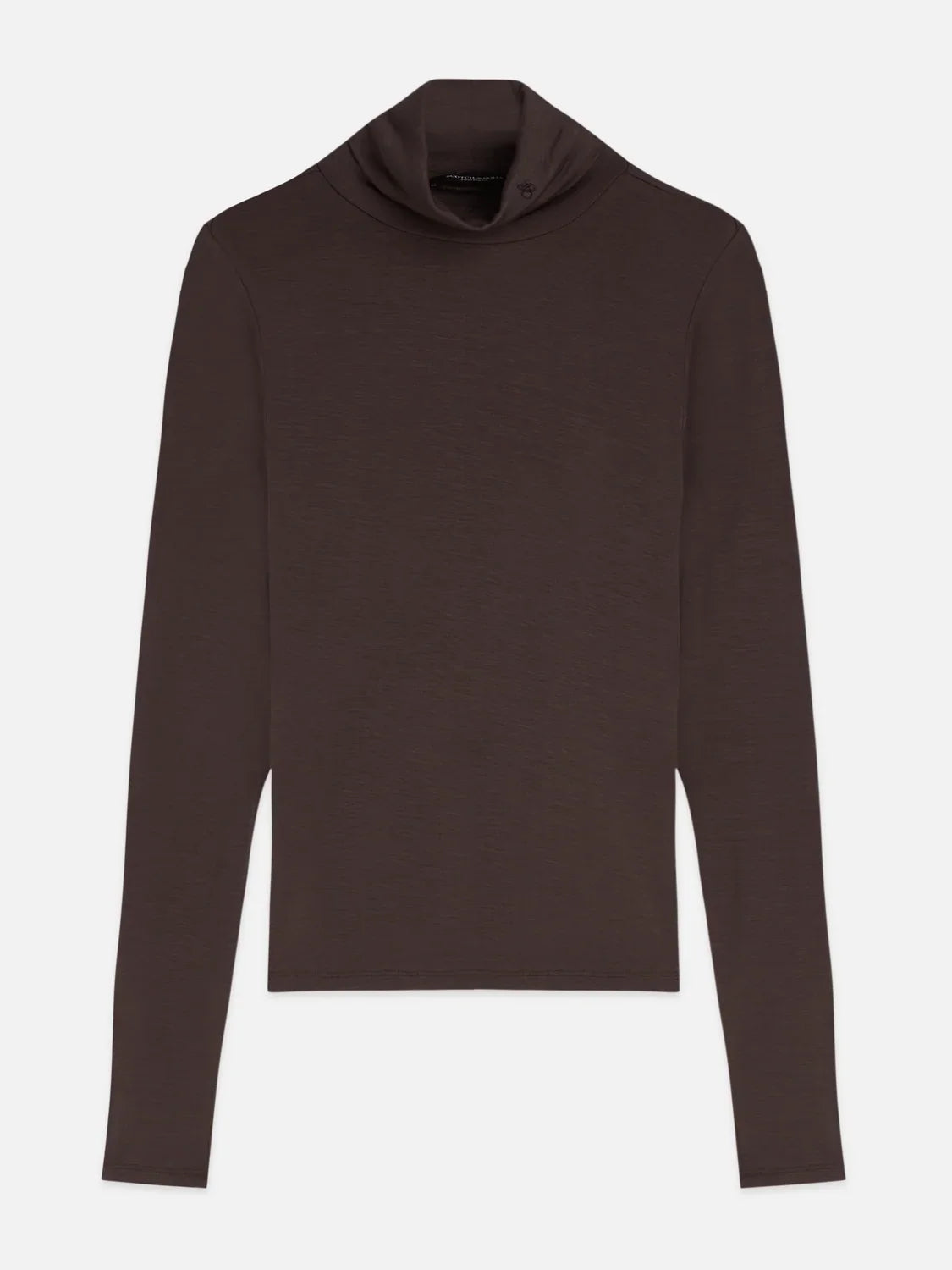 Roll up neck LS T-shirt - Shale – bild 5