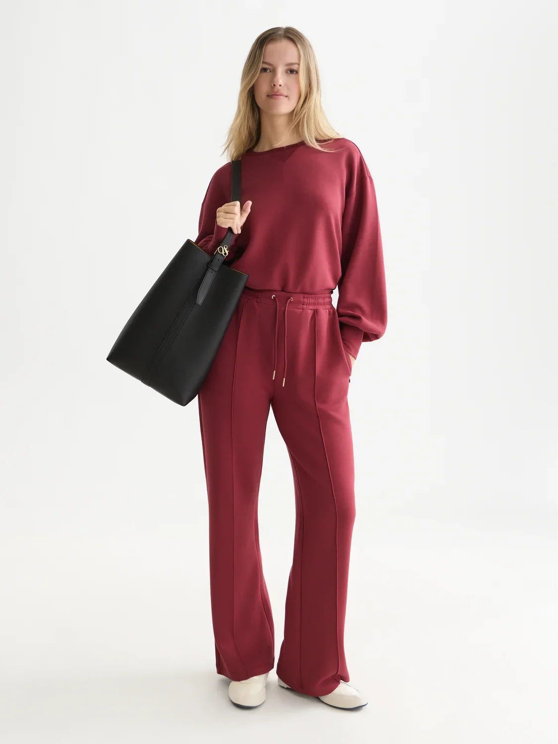 Modal sweatshirt - Pomegranate – bild 1