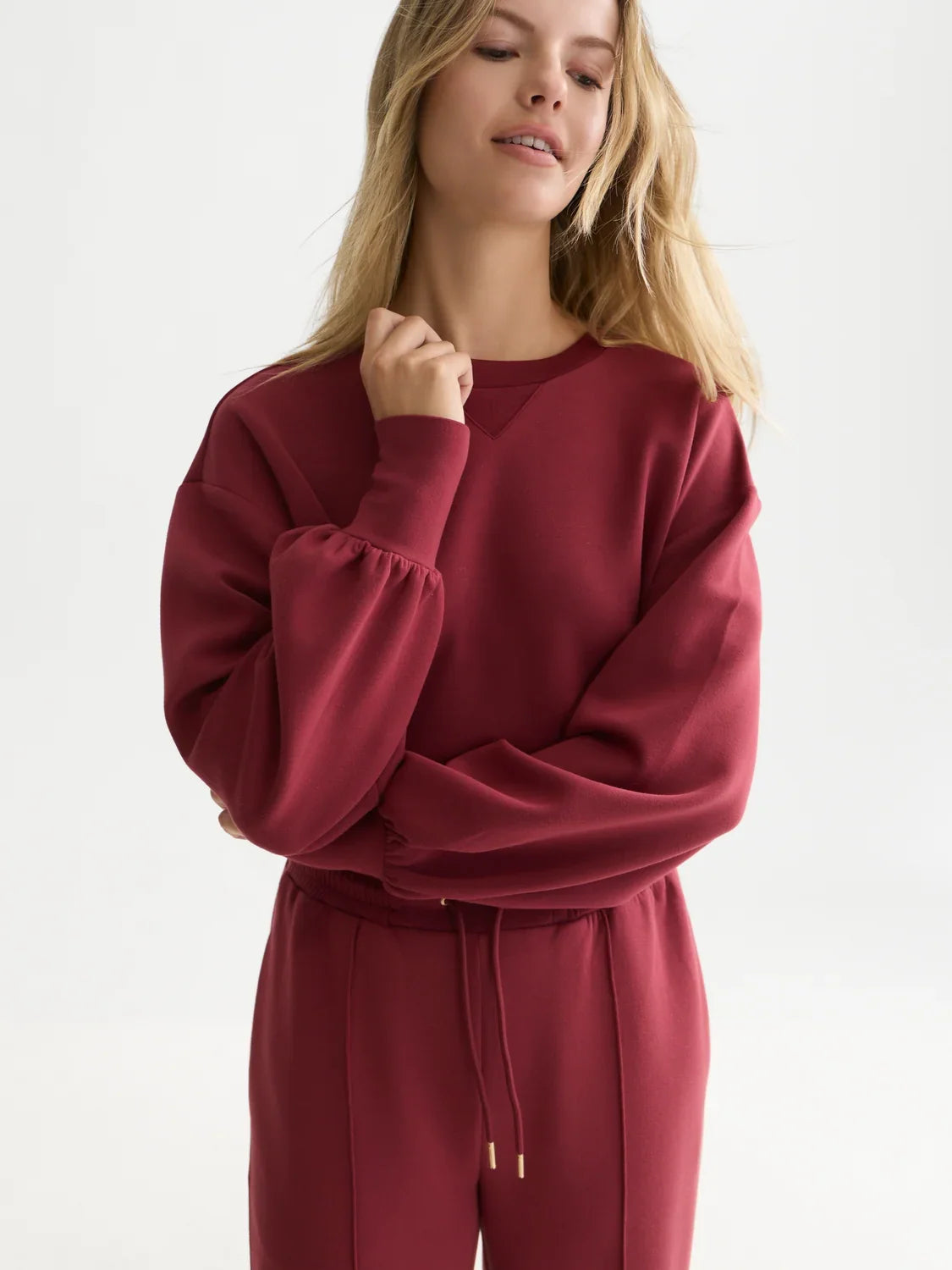 Modal sweatshirt - Pomegranate – bild 2