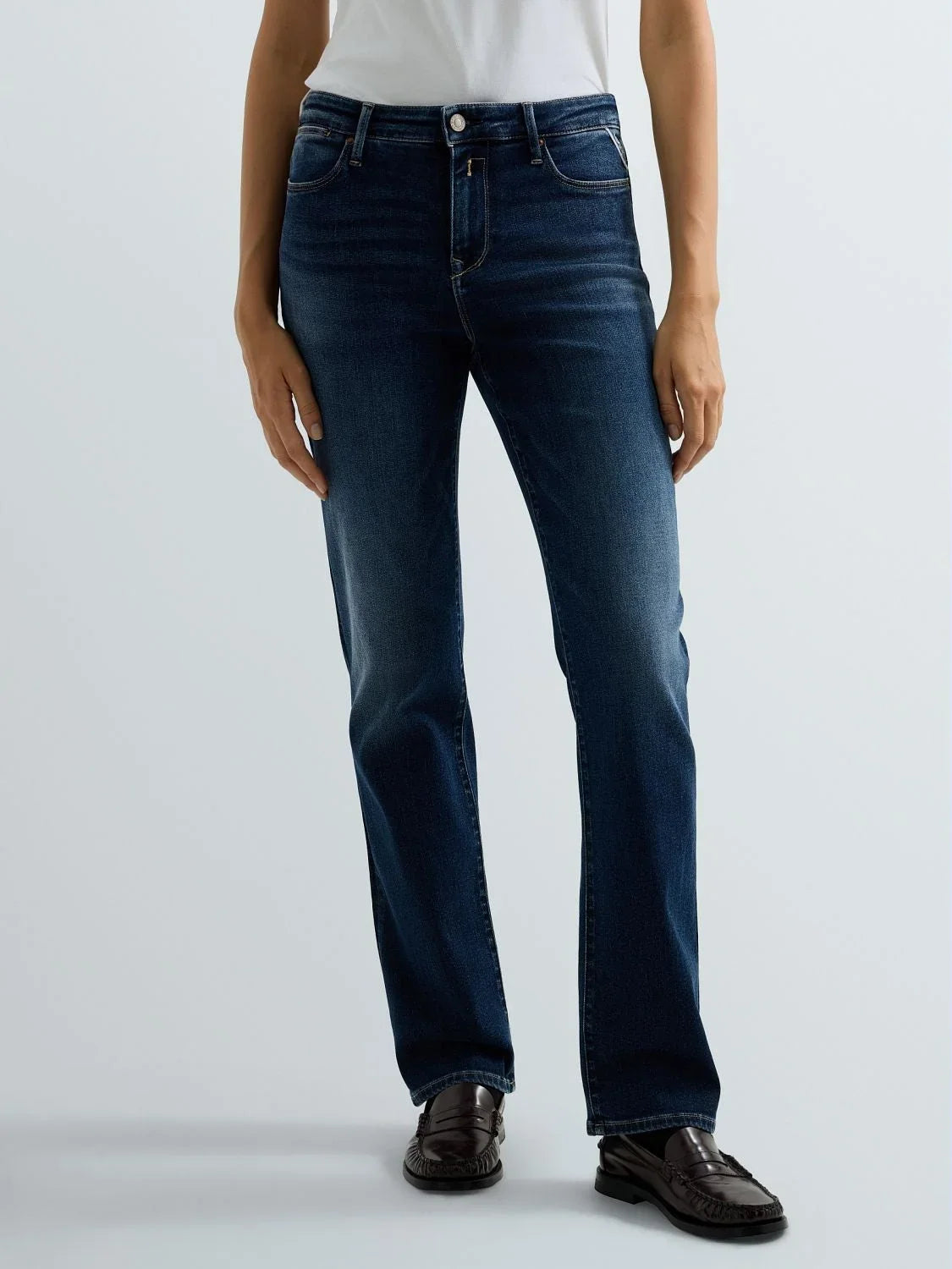 Zolie straight fit-jeans - Mörkblå – bild 2