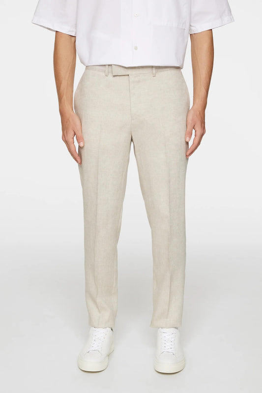 Grant Super Linen Pants - U029 Moonbeam