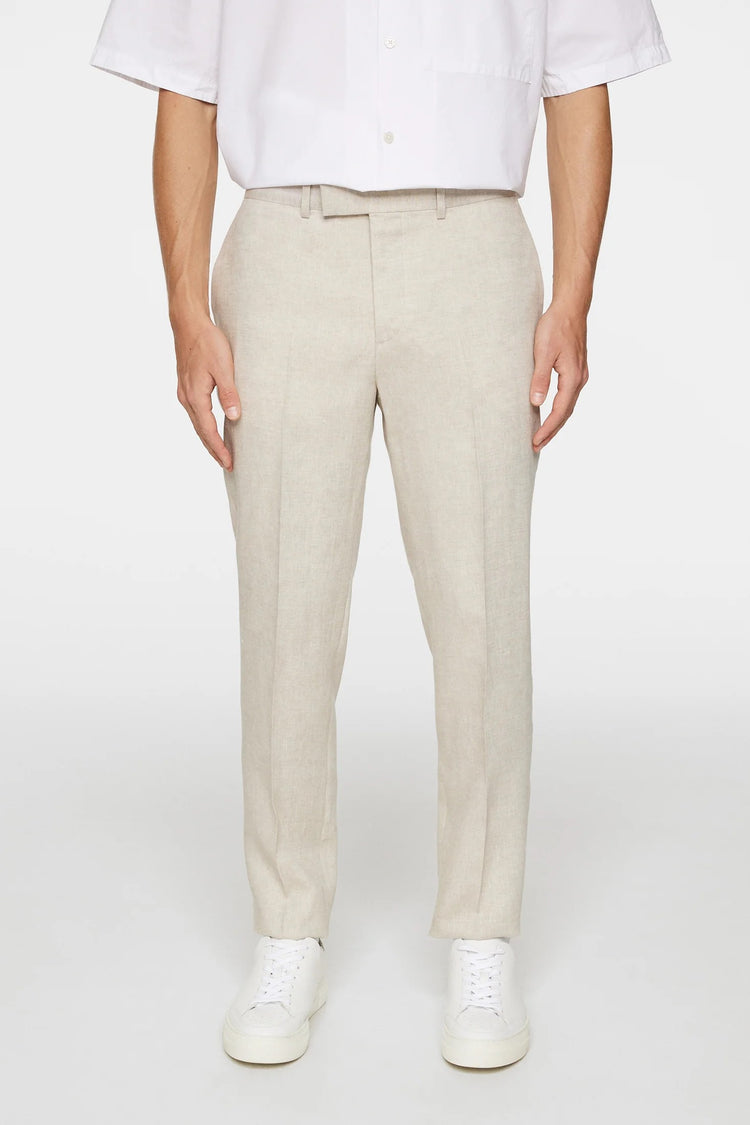 Grant Super Linen Pants - U029 Moonbeam