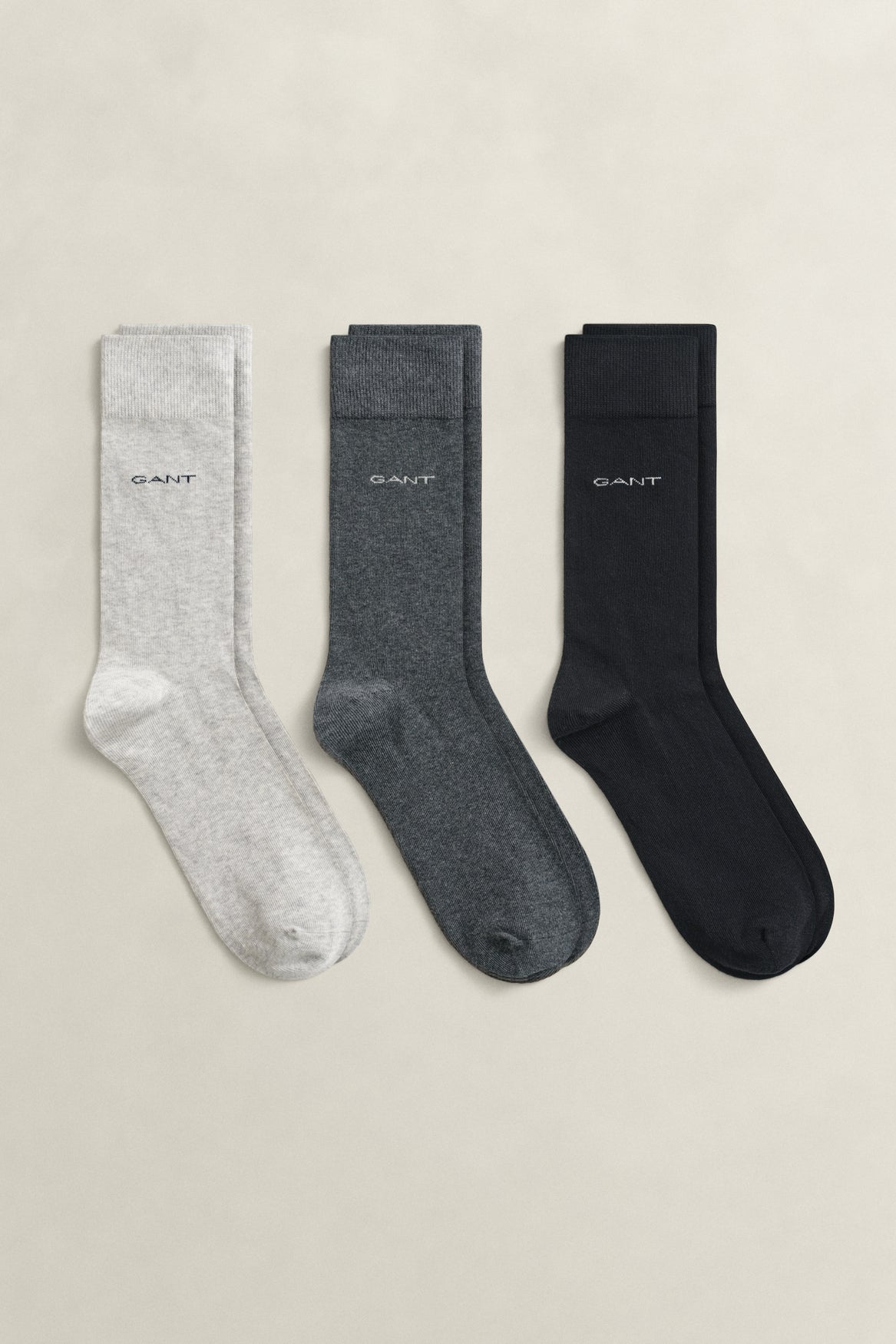Soft Cotton Socks 3-Pack - 105 Multicolor – flatlay